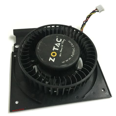 Computer Graphics Card Fan Firstdo FD7525U12D DC 4Pin VGA GPU Cooler