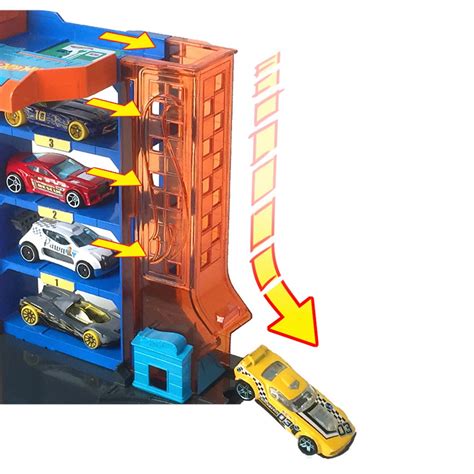 Set De Joaca Hot Wheels City Parcare EMAG Ro