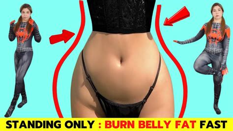 Smaller Waist And Fat Burning Standing Workout To Lose Weight Body