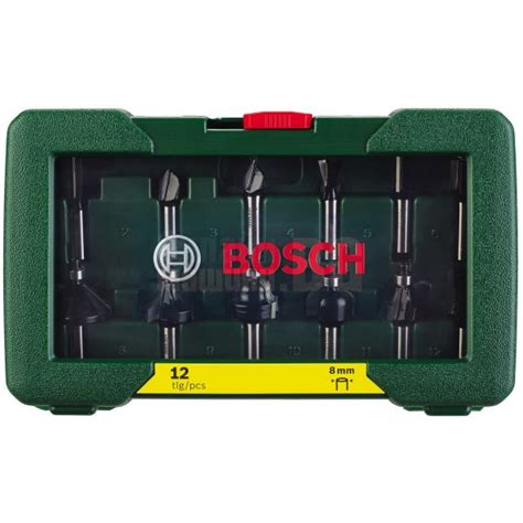 Комплект фрезери Bosch НМ, 15 части, 8 мм опашка • Ценa
