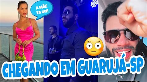 Gusttavo Lima Em Guaruj Sp E Andressa Suita Surgi Maravilhosa Para