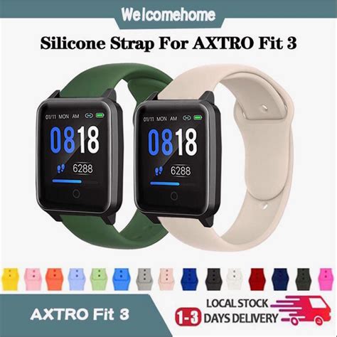 Axtro Fit Fitness Tracker Smart Watch Soft Silicone Sport Watch Band