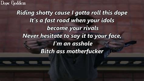 Diss Rap Lyrics