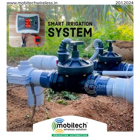 🌿 Smart Solutions In Action Successful Installation Of Smart Irrigation System On 20 01 2024 💧