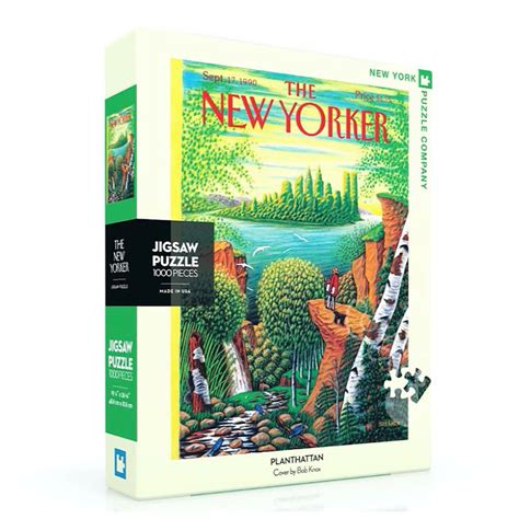 New York Puzzle Co The New Yorker Planthattan Puzzle 1000pcs