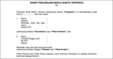 Contoh Surat Pernyataan Kerja Karyawan Swasta Surat Lamaran Kerja