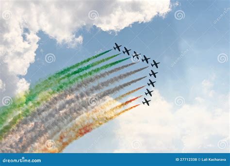 Air Show In Moscow Russia Stock Photo Image Of Aircraft Nine 27712338