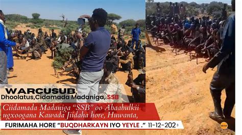 Ciidamada Madaniga SSB Jiidaha Hore Buqdharkeyn Iyo Yeyle YouTube