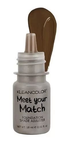 Kleancolor Meet Your Match Ajustador De Bases Y Correctores Tono Brown