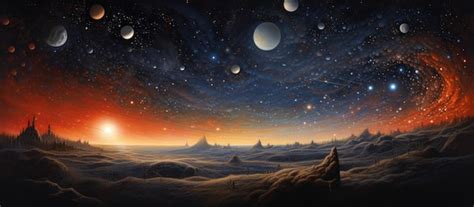 Premium Photo | Nebula Dreams Exploring the Mysteries of Deep Space 