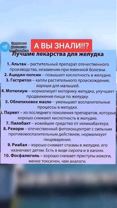 лучшие лекарства для желудка #народнаямедицина #зож #полезныесоветы # ...