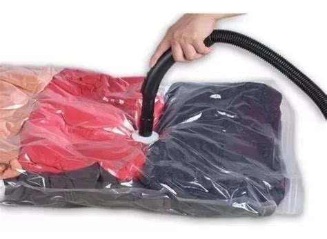 Bolsa Para Guardar Ropa Al Vacio Ahorra Espacio 70x100 Cm MercadoLibre