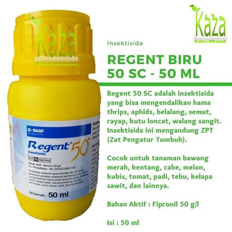 Jual Insektisida Plus ZPT BASF Regent 50 SC Isi 50 Ml Di Lapak Kaza