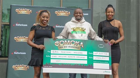 Safaricom Announces Gomoka Na Go Monthly Promo First Sh1 Million Winner