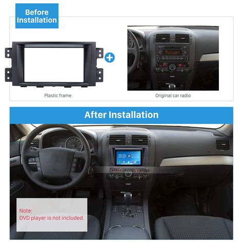 Superb Double Din Car Radio Fascia For 2008 2009 2010 2011 KIA BORREGO