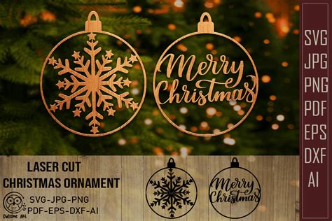 Christmas Ornament SVG Graphic by Owlsome.art · Creative Fabrica