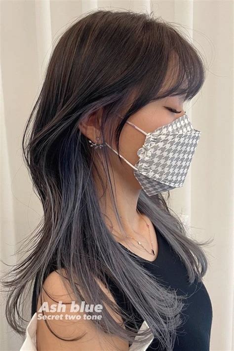 45 Korean Secret Two Tone Hair Color Ideas You Should Try In 2021 In