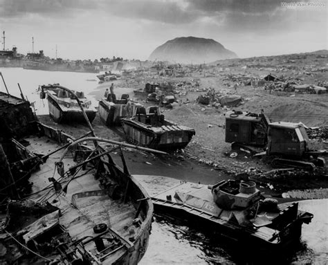 Lvts Iwo Jima World War Photos