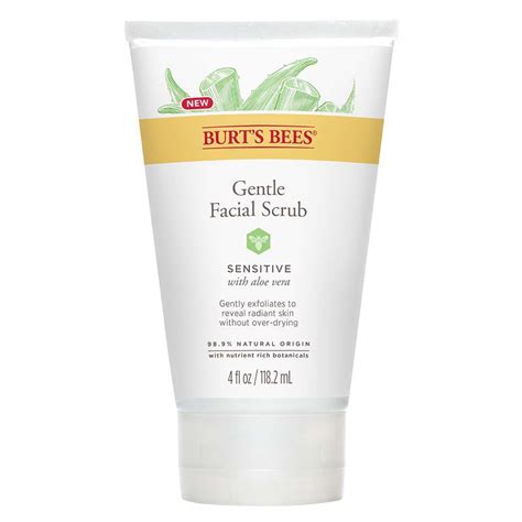 Burts Bees Sensitive Solutions Gentle Face Scrub With Aloe Shop