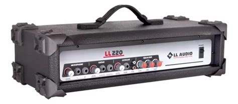 Cabezal amplificador multipropósito LL220bt 50 W Rms color negro