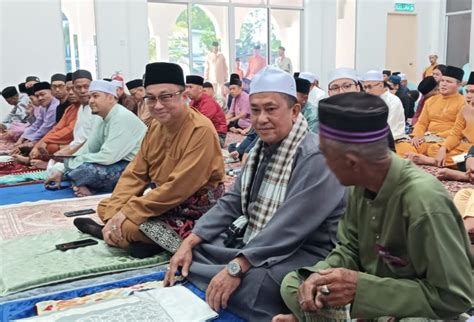 Jemaah Teruja Tunai Solat Sunat Aidilfitri Pertama Di Masjid Baharu