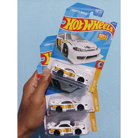 Jual Hot Wheels LB SUPER SILHOUETTE NISSAN SILVIA S15 Putih Shopee Indonesia