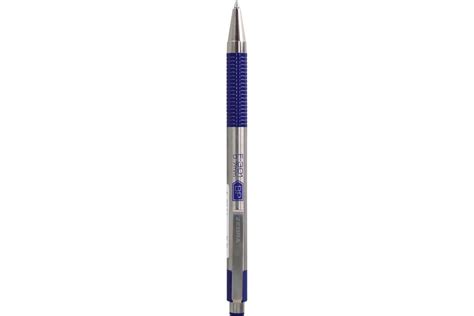 Шариковая ручка ZEBRA F-301 EF301BL автоматическая, корпус синий, d 0.7 ...