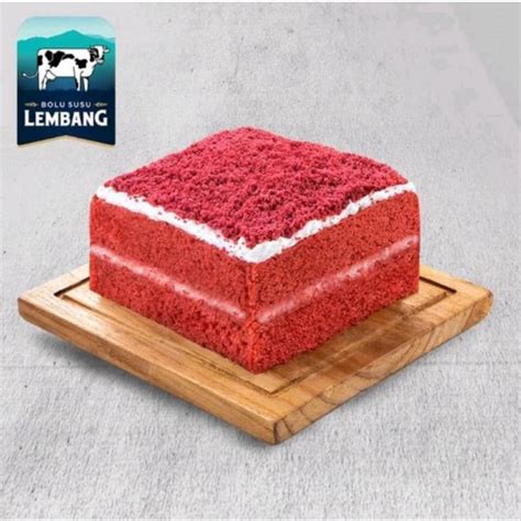 Jual Bolu Susu Lembang Red Velvet Mini Pack 250gr Shopee Indonesia