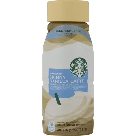 Nutritional Information For Starbucks Skinny Vanilla Latte Nutrition