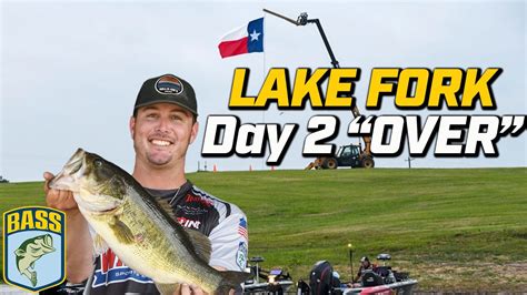 Bassmaster Tyler Rivet Brings In An OVER On Day 2 At Lake Fork