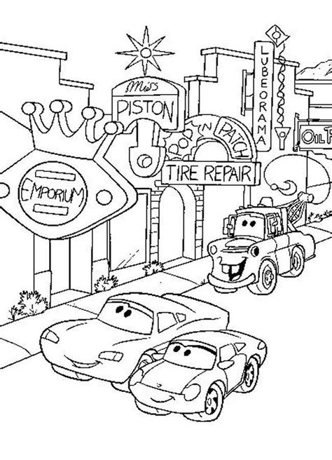 Disney Cars Coloring Pages Pdf Coloring Home 24992 Hot Sex Picture