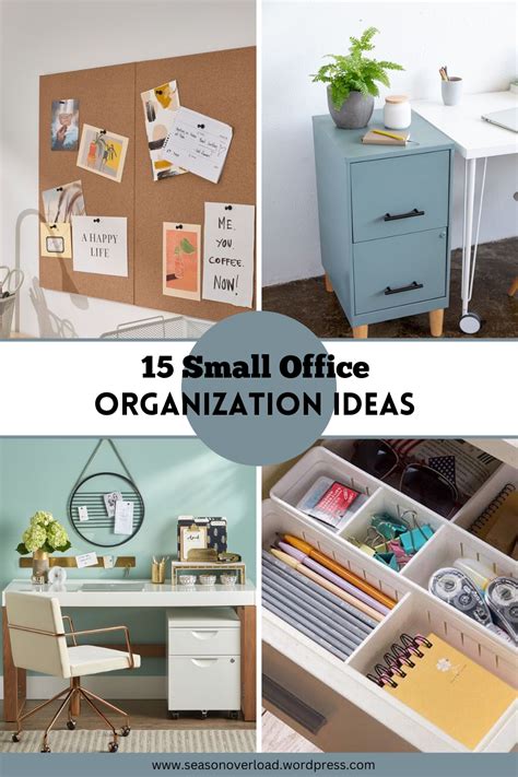 15 Small Office Organization Ideas – SeasonOverload