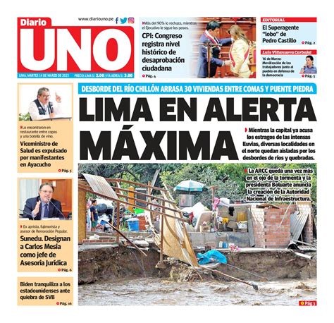 Calaméo Diario Uno Martes 14 de marzo del 2023