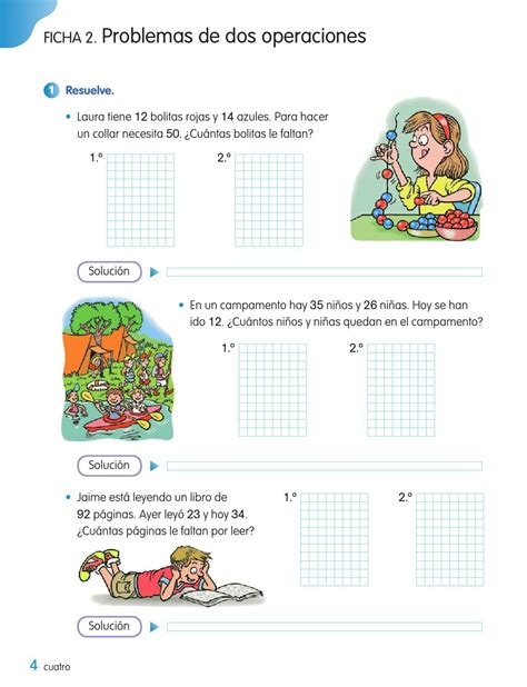 Cuaderno De Matem Ticas De Primaria Tercer Trimestre Los Caminos