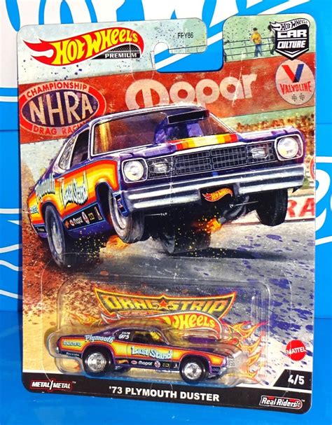 Hot Wheels Car Culture Dragstrip Demons Plymouth Duster Purple Contemporary