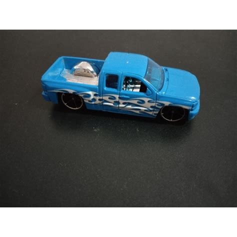 Jual Hot Wheels Chevy Silverado Biru Flame Shopee Indonesia