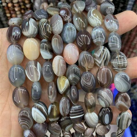 Natural Botswana Agate Sardonyx Stone Beads Gemstone Diy Loose Beads