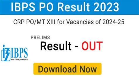 Ibps Po Final Result 2024 Download Link