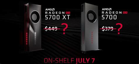 AMD confirms Radeon RX 5700, RX 5700 XT & RX 5700 XT Anniversary ...