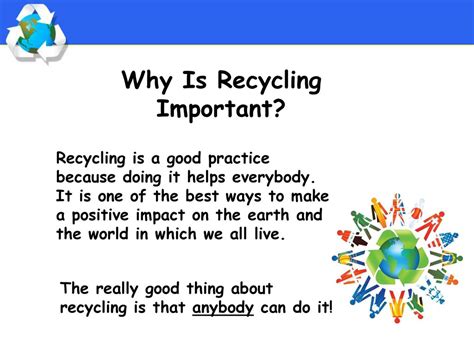 The Benefits Of Recycling Ppt Download