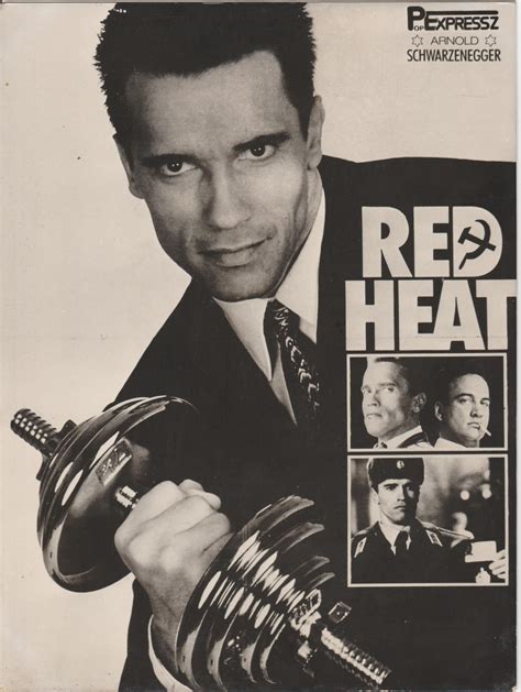 Foto Retro Arnold Schwarzenegger Red Heat 1988 USSR 90 Atores