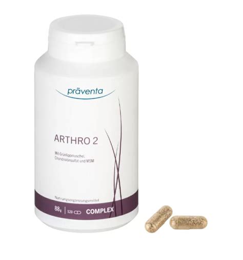Arthro 2 - 120 Kapseln - VETtherm® BIO Kräuter Vitalpilze Shop für ...