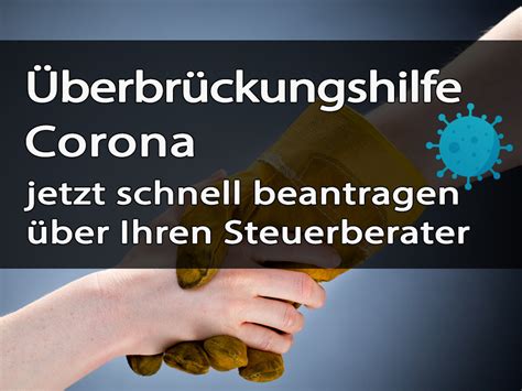 Corona Berbr Ckungshilfe Wie Und Wann Jetzt Beantragen