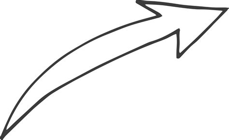 Hand Drawn Arrow Clipart Png