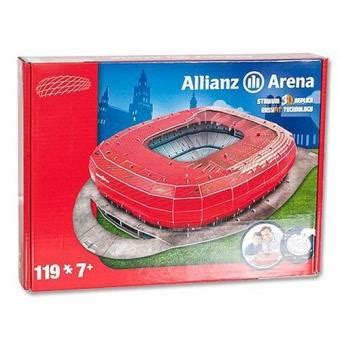 Puzzle 3D 119 pièces Stade Allianz Arena Bayern Munich Megableu