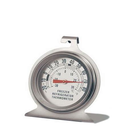 FRIDGE THERMOMETER STAINLESS STEEL By Elisabeth Hodgson Core Catering