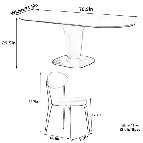ASS Comfort Zone Creamy Hues Rock Plate Dining Table Oval 70 9 L X 31 5 W Dining Set Wayfair