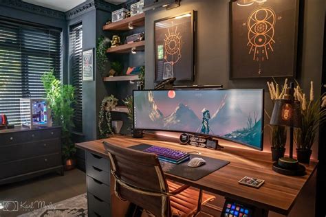 Tech Home Office Small Home Offices Home Office Setup Office Room