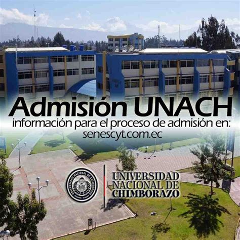 Información Carreras Oferta Académica Universidad Nacional de Chimborazo