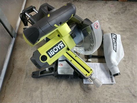 Ryobi 10 Amp 7 1 4 Sliding Compound Miter